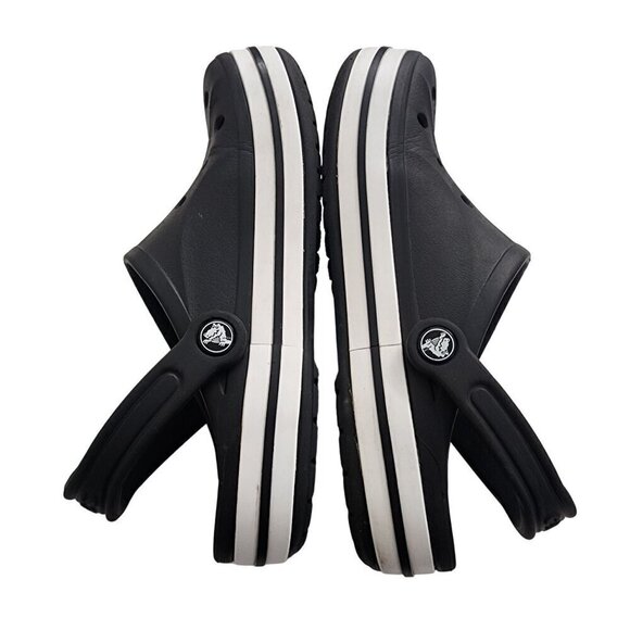 Crocs Bayaband Clog Unisex Black/White Men's 7 / Women's 9 - Picture 7 of 10